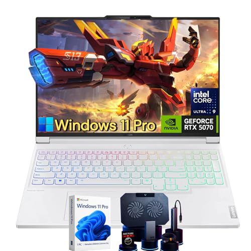Lenovo Legion 7i Gaming Laptop - Intel 24-Core Ultra 9 275HX, NVIDIA RTX 5070, 16