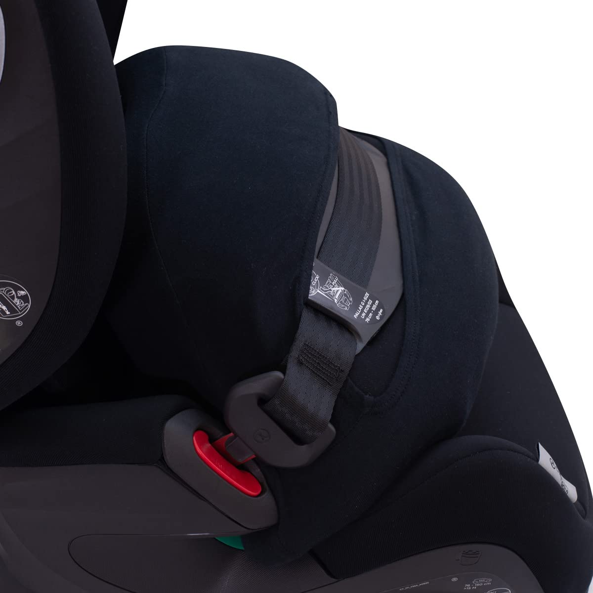JYOKO KIDS Housse de Accessoire pour siège auto bébé en coton compatible avec Cybex Pallas G I-SIZE (Accessoire Pallas G, BLACK SERIES)