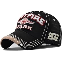 Embroidery 1932 Washed Baseball Cap,Cotton Trucker Hat,Couple Duck Tongue Cap