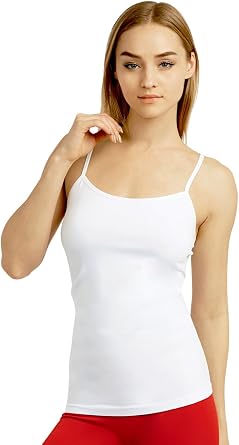Womens Seamless Poly Camisole Regular and Plus Size