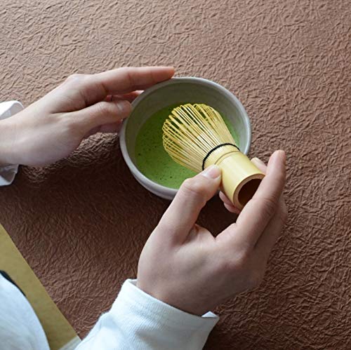 Amazon | 茶道具 セット 茶筅 棗 茶杓 越前焼 抹茶茶碗 4点