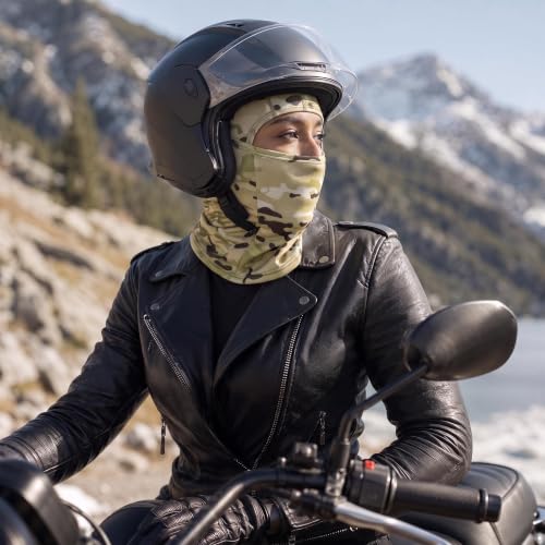 Image of Balaclava Ski Mask Sun Protection Hood Face Cover Full Head Mask for Hunting Fishing Skiing