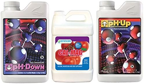 Cal-Mag Plus 1 qt, pH-Up and pH-Down 1L