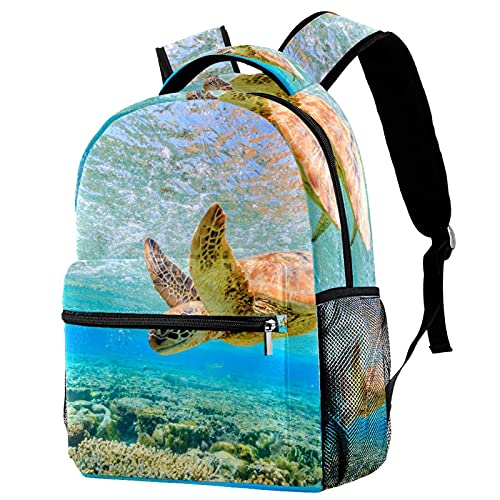 Sac à dos de voyage tortue pour les sorties scolaires et vacances