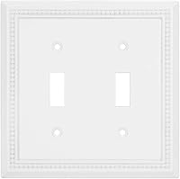 Vista 16 de Sunken Pearls - placa decorativa de pared, placa decorativa de pared, tapa de salida de la placa del interruptor, aleación de zinc sólida y duradera