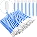 200 Pieces Foam Swab Cleaning Swab Foam Tips Sponge Stick for Inkjet Printer Print Head Camera Optical Lens Optical Equipment (Blue)