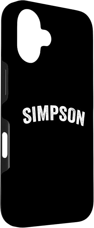 Simpson Case for iPhone 16