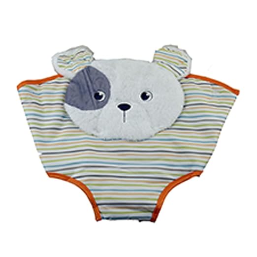 Replacement Part for Fisher-Price Space-Saver Jumperoo Baby Activity Center Jumping Toy - HBM76 ~ Replacement Cushion Seat Pad ~ Sweet Snugapuppy Striped Print
