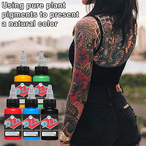 Tattoo-Farbe DLD mit 16 einzigartigen Grundfarben