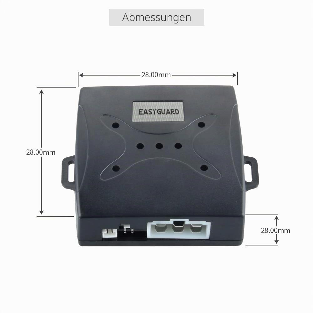 EasyGuard Smart Schlüssel RFID Auto Alarm mit Smart Push Start Button & Touch Keyless Go System