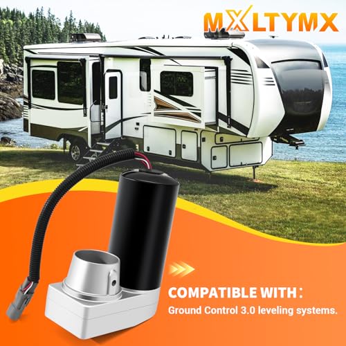 RV Leveling Rear Jack Motor Replacement for Lippert Hall Effect Ground Control 3.0 Automatic 5th Wheel RV Leveling System Replace 343758 - Thumbnail 2