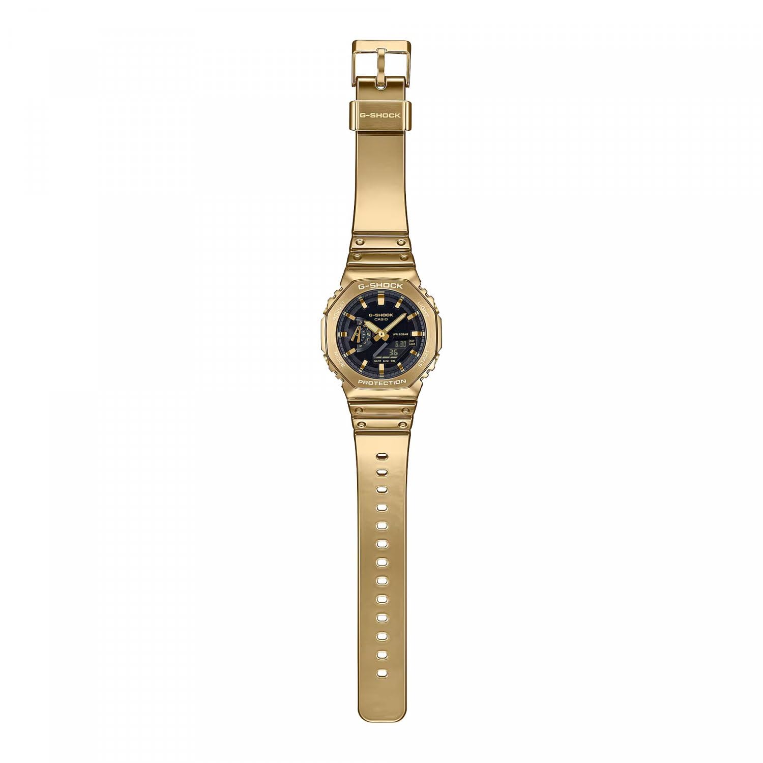 G-Shock Casio Uhr GM-2100YMG-9AER G-Stahl