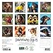 Willow Creek Press, Dachshund Rules 2026 Mini Wall Calendar, 7'' X 7'', 18-Month Calendar with Stapled Binding
