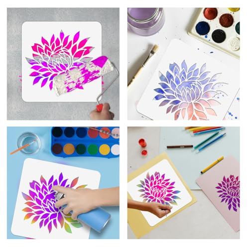 NBEADS Open Flower Painting Stencil - Image 3