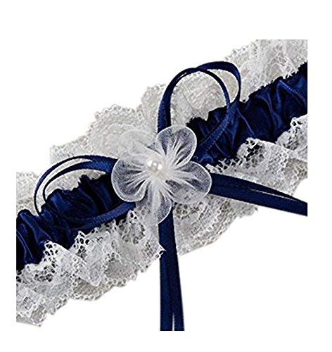 Image of Women Wedding Bridal Legs Garter Set Bridal Garters Lace Belt with Toss Away JW20