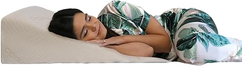 Cuña de cama para reflujo ácido  Espuma viscoelástica de alta calidad de una pulgada  Ayuda a aliviar la ERGE, la circulación y los problemas