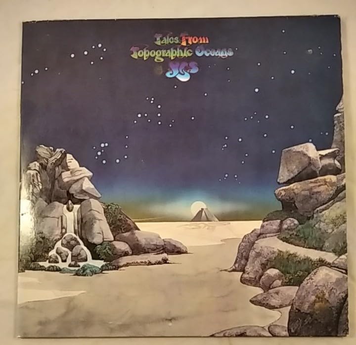 TALES FROM TOPOGRAPHIC OCEANS LP (VINYL ALBUM) US ATLANTIC 1973