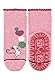Sterntaler Baby Mädchen Fliesen Socken Baby Glitzer-Flitzer Soft Maus Strümpfe - Fliesen Rutsch Socken Baby - mit Vollplüsch - rosa meliert, 18