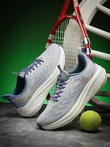 Image of ASIAN Men's VOLCANO-01 Sports Lightweight Running Shoes with Upper mesh Fabric and Phylon Sole with Memory Foam Insole for Mens and Boys