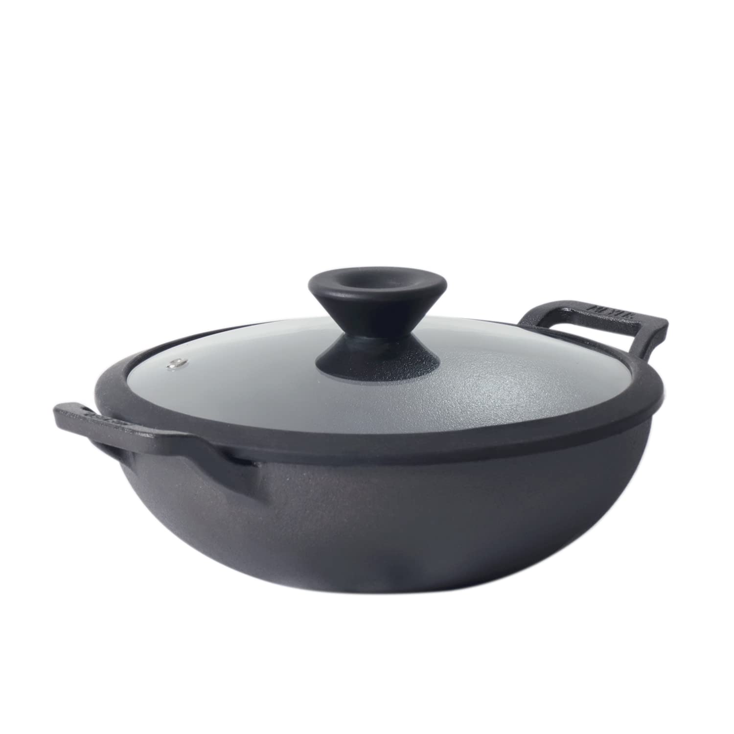 Buy Meyer Pre Seasoned Cast Iron KadaiIron Kadhai with Lid for Cooking