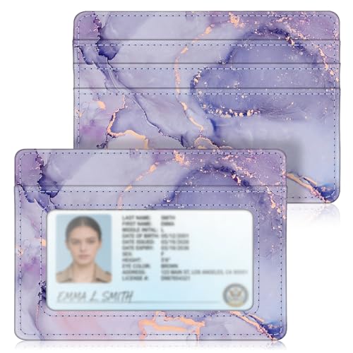 Portefeuille fin blocage RFID contre le piratage de vos cartes bancaires