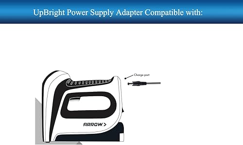 Miniatura 3 de UpBright Adaptador de 5 V CACC compatible con sujetador de flecha T50DCD T50 DCD T-50 3.6V 1Ah 1000mAh batería de iones de litio pistola grapadora