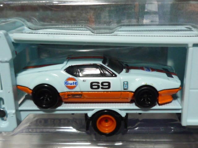 ホットウィール トランスポート R35 GT-R LB RX-3 デトマソ ホットウィール トランスポート R35 GT-R LB RX-3 デトマソ