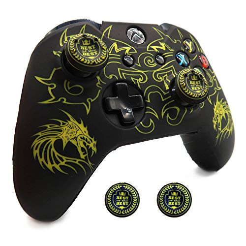 BRHE - Funda protectora de silicona antideslizante para mando de Xbox One,...