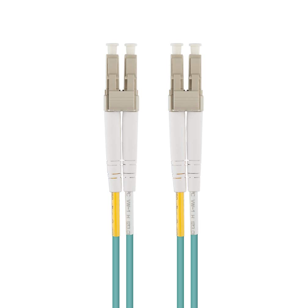 Sponsored Ad – 10Gtek Fiber Patch Cable - LC to LC OM4 10Gb/Gigabit Multi-Mode Jumper Duplex 50/125μm LSZH Fiber Optic Cord for SFP Transceiver, Magenta, 2-Meter(6.5-ft)