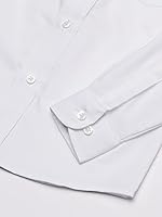 Vista 3 de IZOD - Camisa Oxford de manga larga con botones para niño, color sólido