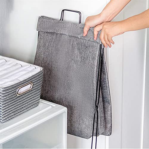 Panier à linge sale pliable en tissu imperméable pour optimiser le rangement de la maison