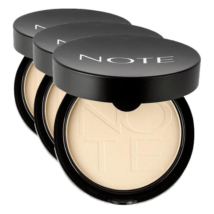 Note Cosmetics Banana Setting Powder Mat Bitişli Makyaj Sabitleyici Pudra (3 paketi)