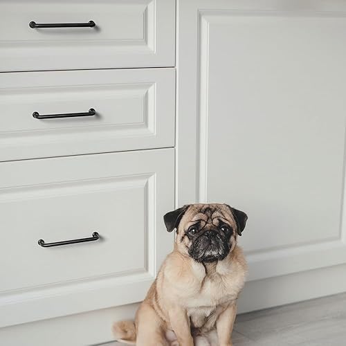 Miniatura 9 de Juego de 12 manijas de gabinete de cobre antiguo de 7 916 pulgadas de centro a centro, tiradores artesanales para una estética vintage distintiva