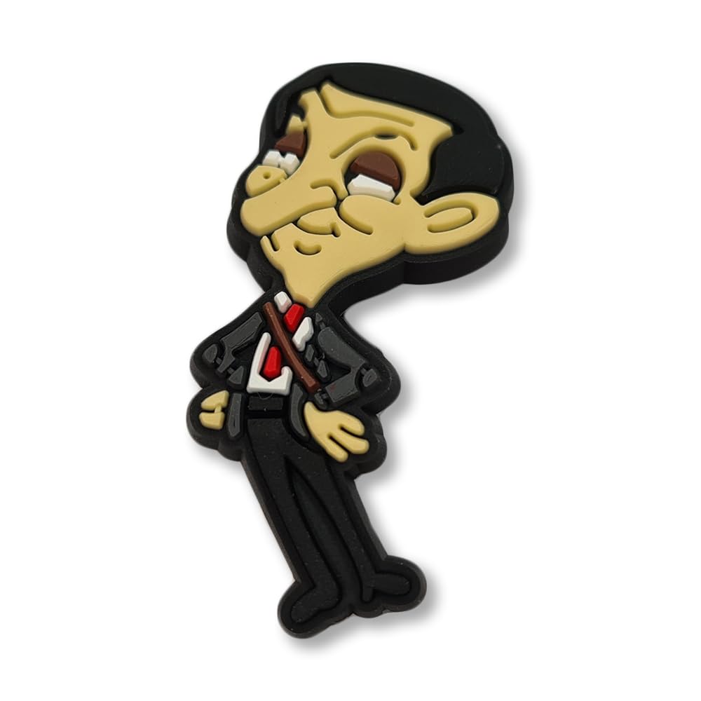 Super Cute Retro Mr Bean Funny Comedy 90s - Charms For Crocs/Shoes