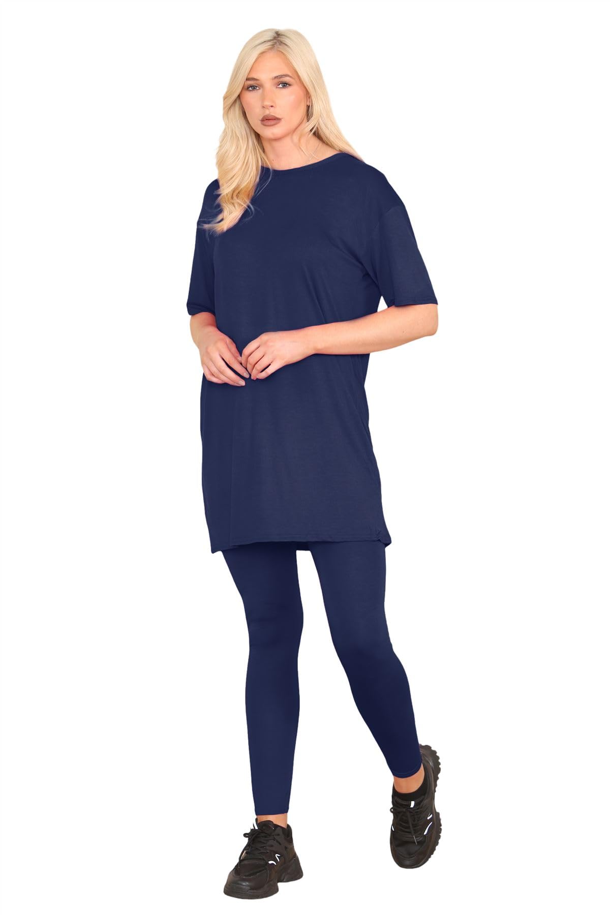 Tuta da donna in tinta unita, con maniche lunghe Marina Militare 40-42