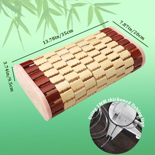 Appui-tête de sauna en bois noble avec profil anatomique creux