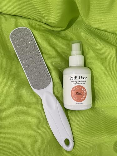 Pédi Lisse Kit de Soin des Pieds, Peeling Instantané avec Rape 120ml