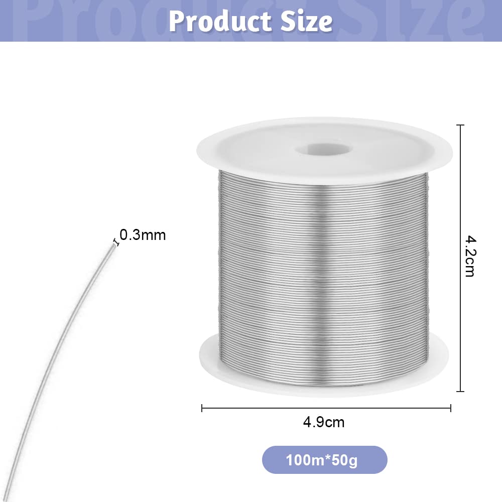 Fil De Cuivre Pour Bijoux Perles 100m X 03mm Fil De Laiton