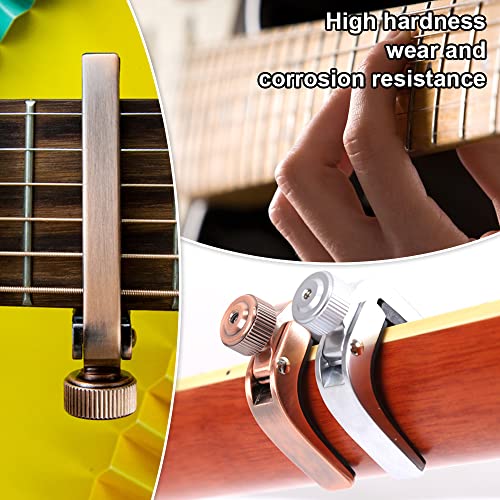 Capodastre professionnel réglable pour guitare électrique acoustique - Les Beatles, Paul McCartney, John Lennon, RIngo Starr, George Harrison Capodastre professionnel réglable pour guitare électrique acoustique – Image 6
