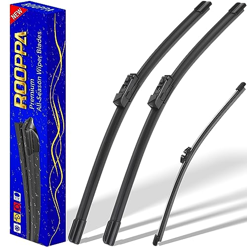 Image of 3 wipers Replacement for 2018-2022 BMW X3 /2019-2022 BMW X4, Windshield Wiper Blades Original Equipment Replacement - 26 inch /20 inch /12 inch (Set of 3)