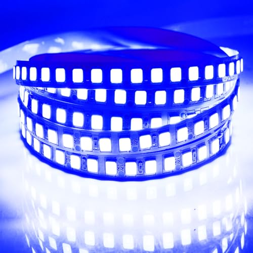 Tira LED azul SUYOOULIN 16.4ft 600 LEDs SMD 5054 miniatura 2