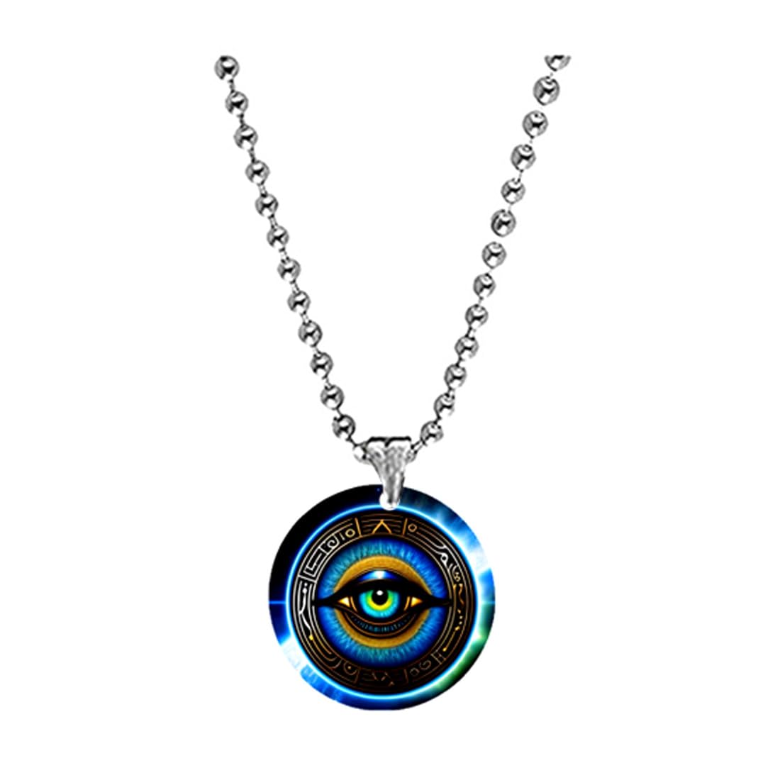 Nazar Battu Evil Protection Brown Eye Bead Chain Acrylic Pendant for Men Women Lucky Charm Spiritual Accessory Gift Protection Symbol-image-21