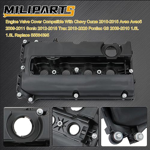 Miliparts 3004-010 Engine Valve Cover Compatible thumb #2