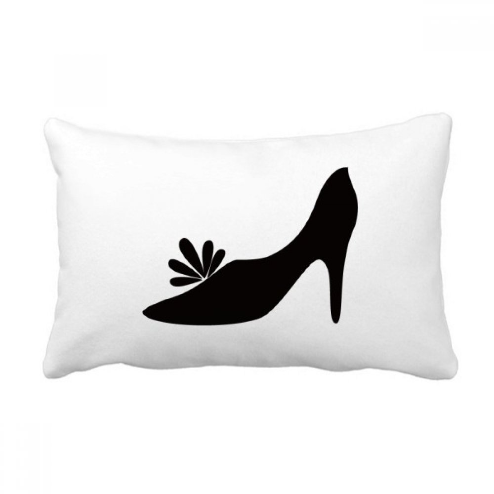 Coussin oreiller lombaire 16x24 DIYthinker high heels motif fleur pour canapé salon