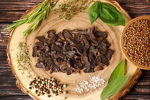 Craftsman Biltong Trockenfleisch Probierpack | 100% natürlich | Beef Jerky Mix aus Deutschland - Bayern | Ohne Zucker | Original, Chili, Pepper, Herbs | Rezept aus Namibia | Afrika (200 g (4 x 50g))