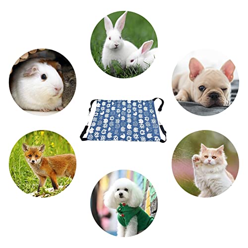 Segeltuch Katzenhängematte, Hängende Katzenhängematte, Haustierkäfig-Hängematte, Weich und Atmungsaktiv, Empfohlen für Haustiere unter 6 kg, Geeignet für Katzen, Hunde, Kaninchen, Hamster usw 50*40cm