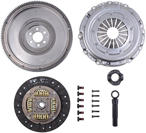 Valeo 52285616 Solid Flywheel Clutch Conversion Kit Compatible with Select Volkswagen Jetta Golf Beetle and Rabbit Models