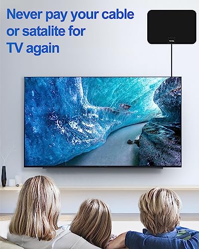 Vansky VS-TX01 Tv Antenna Indoor, Digital Amplified Indoor Hdtv Antenna thumb #7