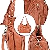 Montana-West-Handbags-for-Women-Washed-Leather-Hobo-Bags-Concealed-Carry-Purses-Stylish-Satchel-Handbag-with-Crossbody-Strap Montana West Washed Leather Shoulder Bag MWC-019SBR