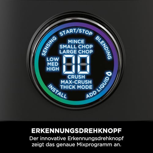 Ninja 2-in-1 Detect Power Mixer Pro & Single Serve, 1200W Mixer mit Krug, & 2x Single Serve Tassen, Smoothies mixen, Gemüse hacken & Frozen Drinks mixen, Schwarz, TB301EU – Bild 4